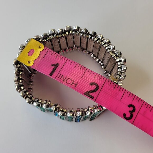 Blue Stretchable Bracelet - Picture 7 of 11